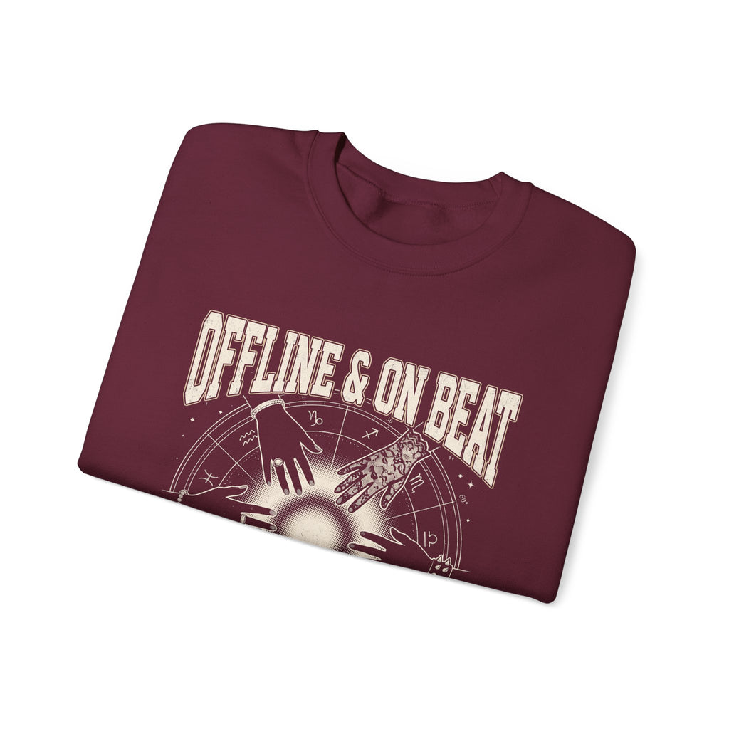 Offline & On Beat Crewneck