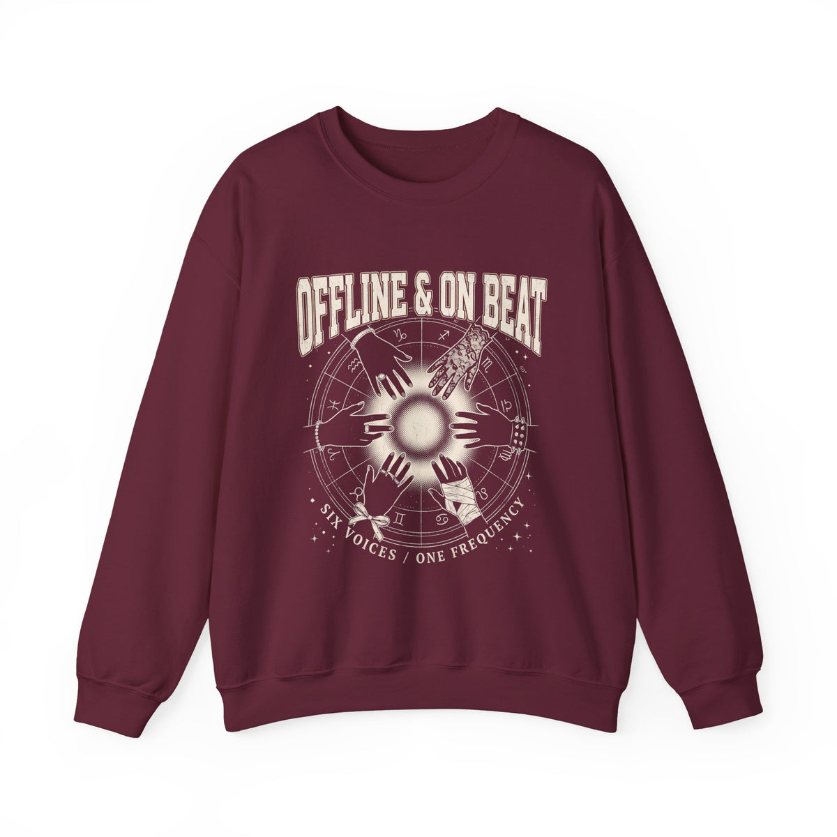 Offline & On Beat Crewneck