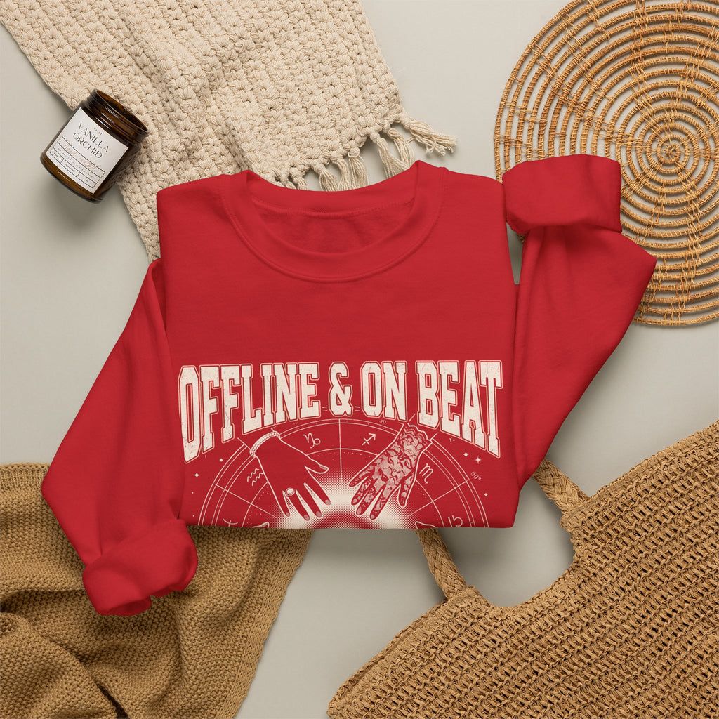 Offline & On Beat Crewneck