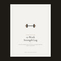 12-Week Strength Log cover