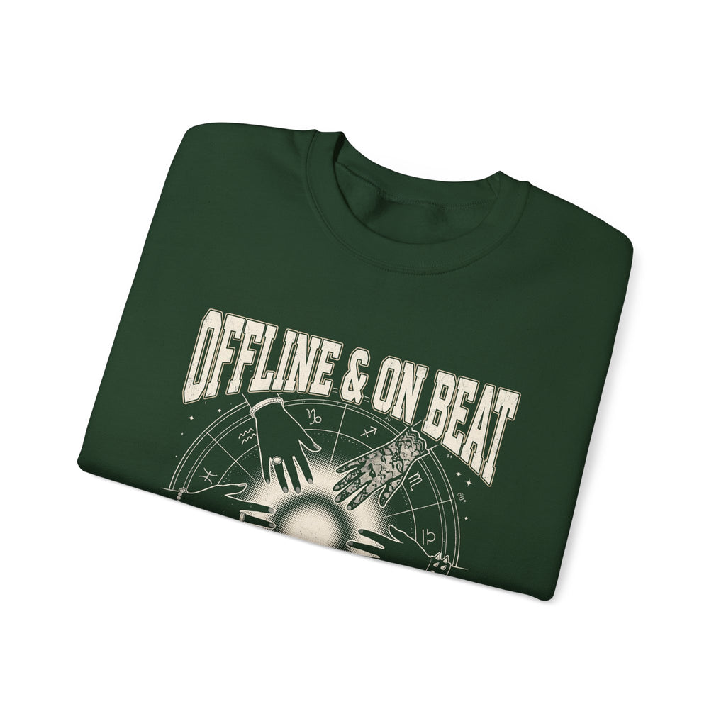 Offline & On Beat Crewneck