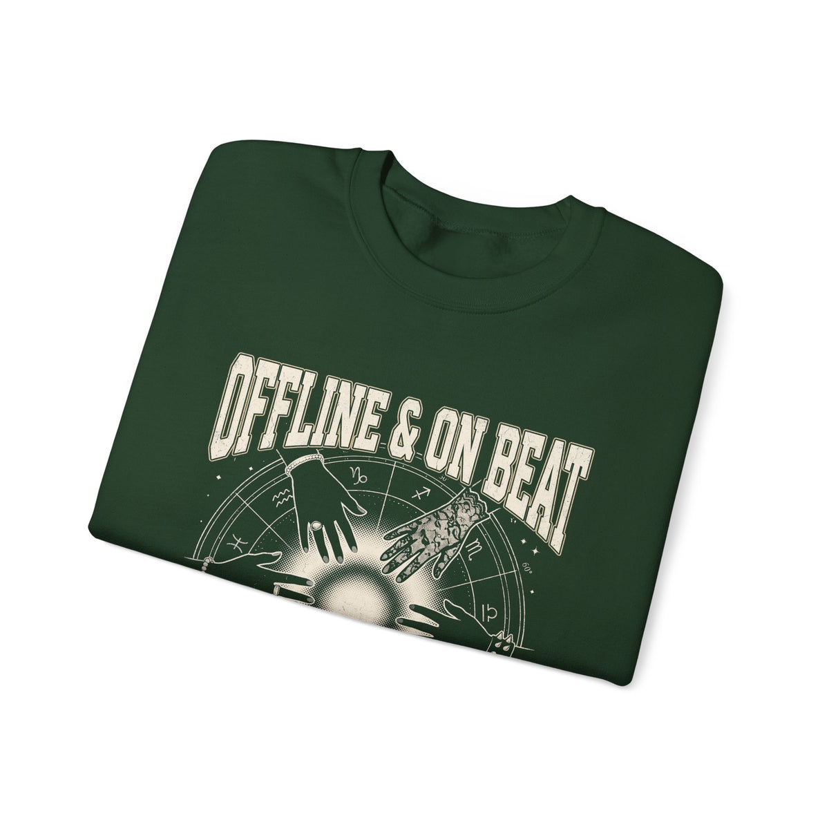 Offline & On Beat Crewneck