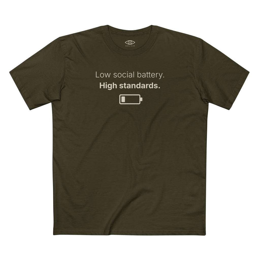 Low Social Battery Tee