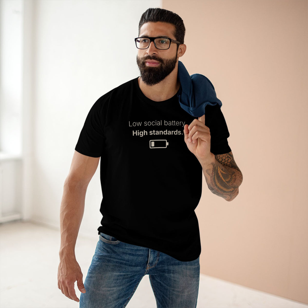Low Social Battery Tee