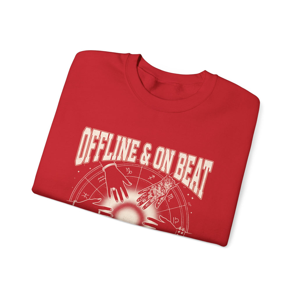 Offline & On Beat Crewneck
