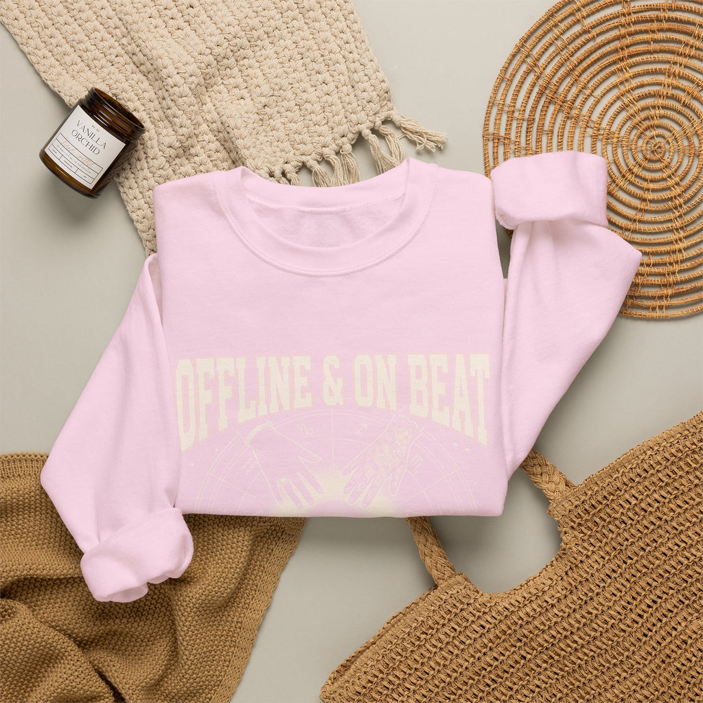 Offline & On Beat Crewneck