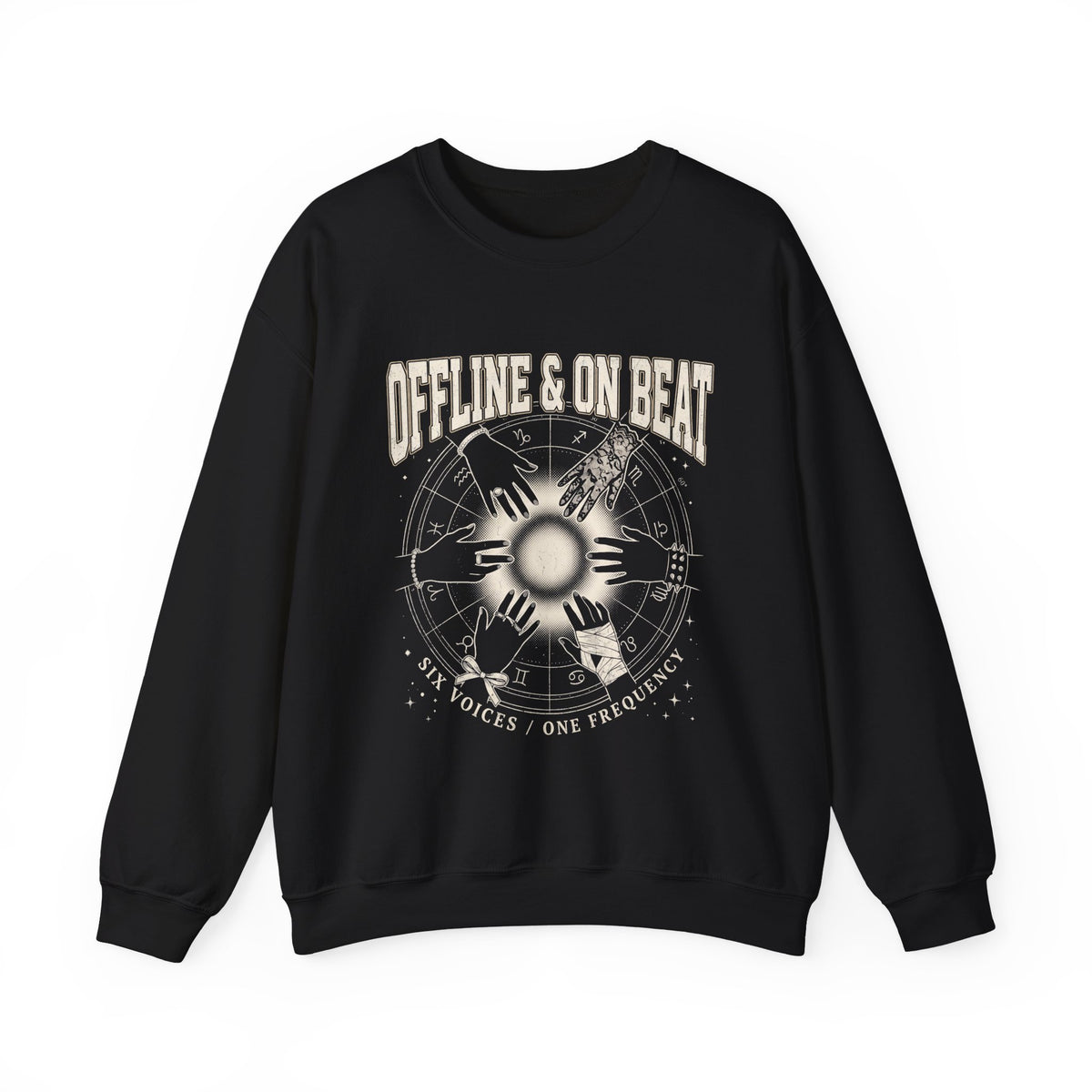 Offline & On Beat Crewneck