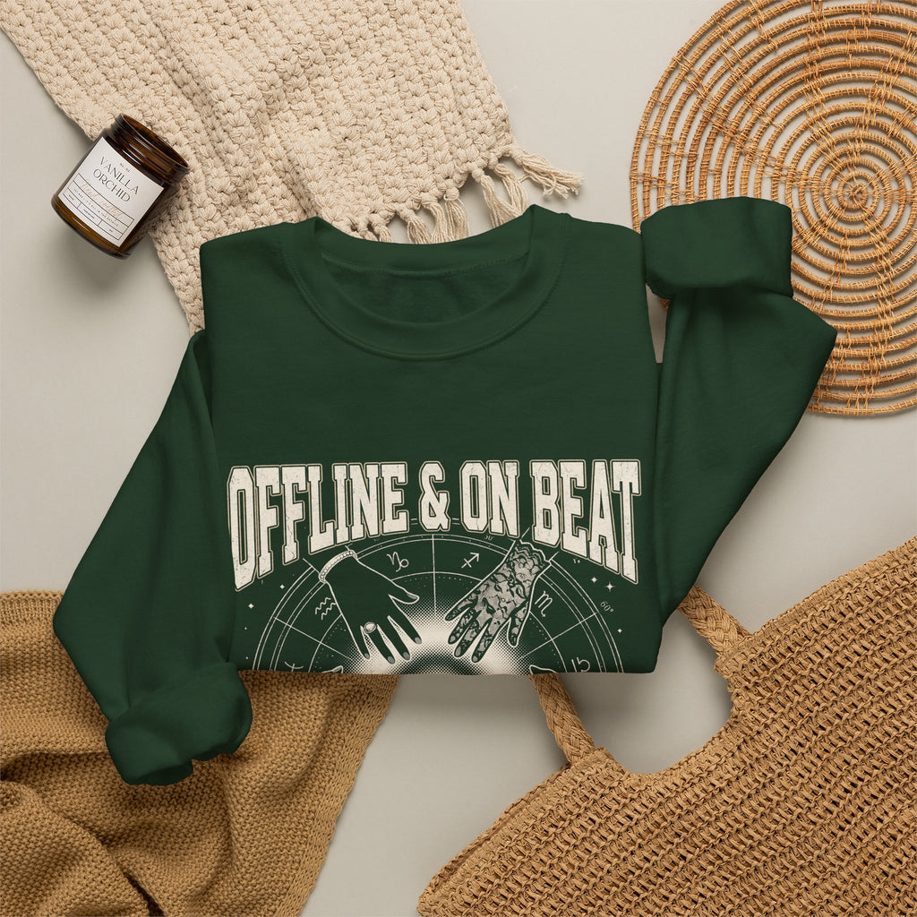 Offline & On Beat Crewneck