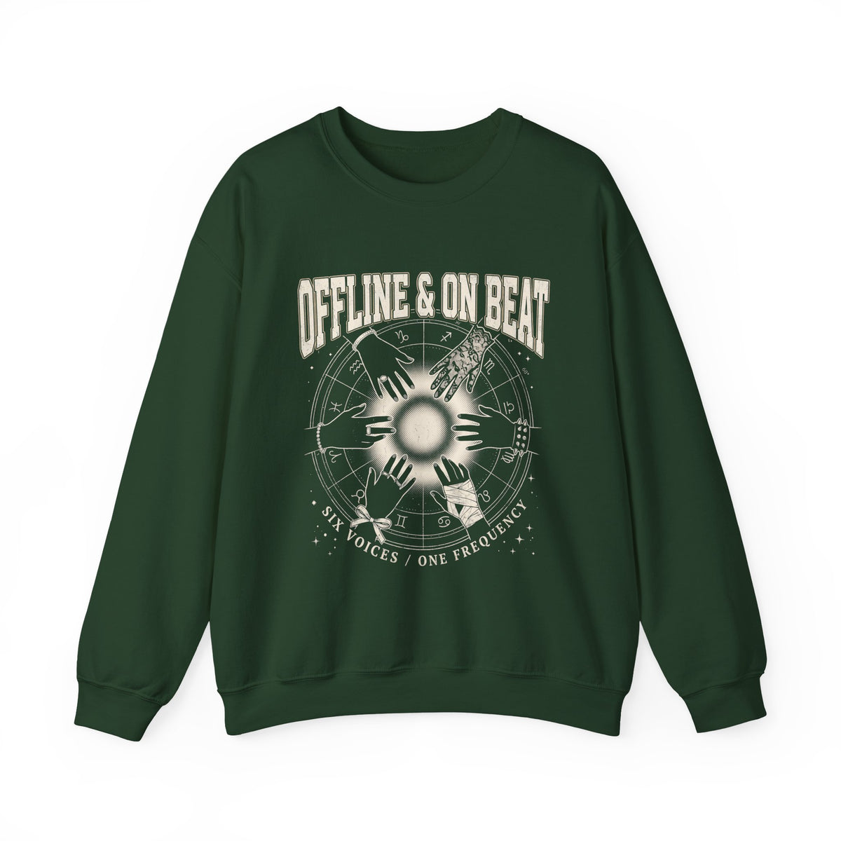 Offline & On Beat Crewneck