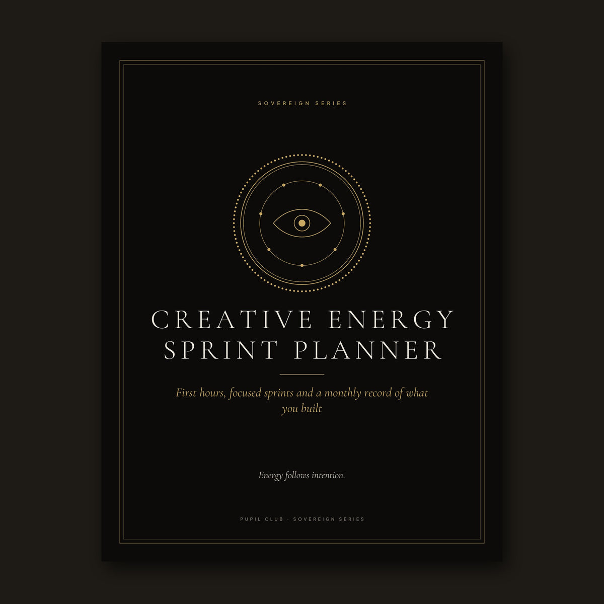 Creative Energy Sprint Planner cover