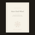 Hora Clock Wheel cover