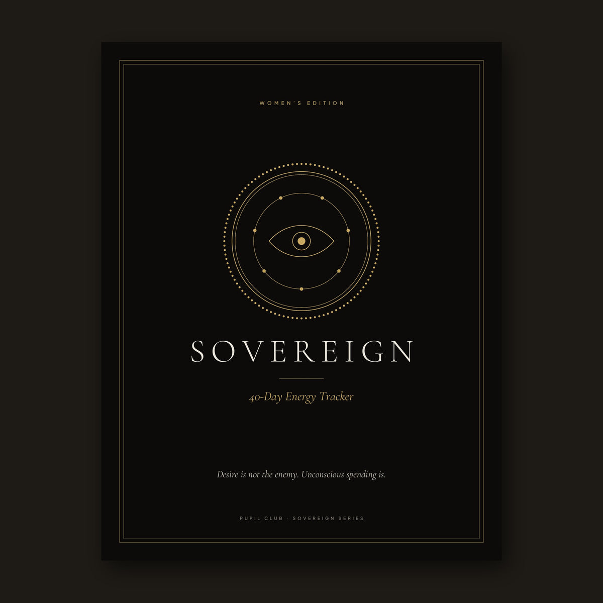 Sovereign 40-Day Energy Tracker for Women cover