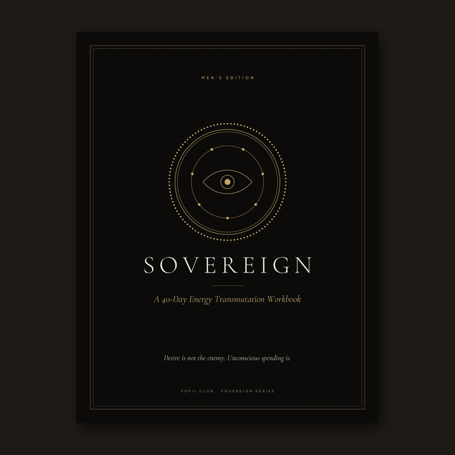 Sovereign 40-Day Energy Transmutation Workbook, Men's Edition
