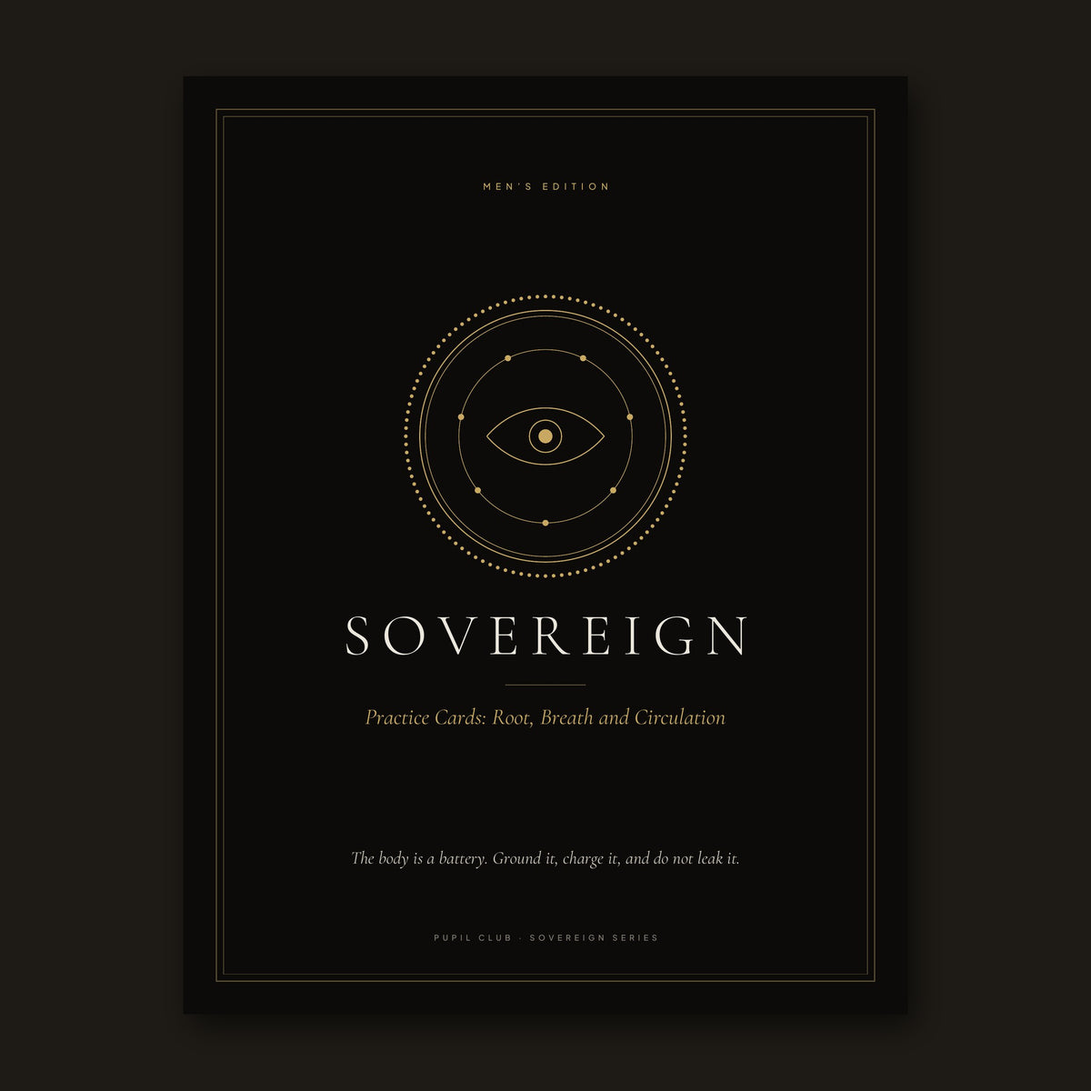 Sovereign Practice Cards for Men cover