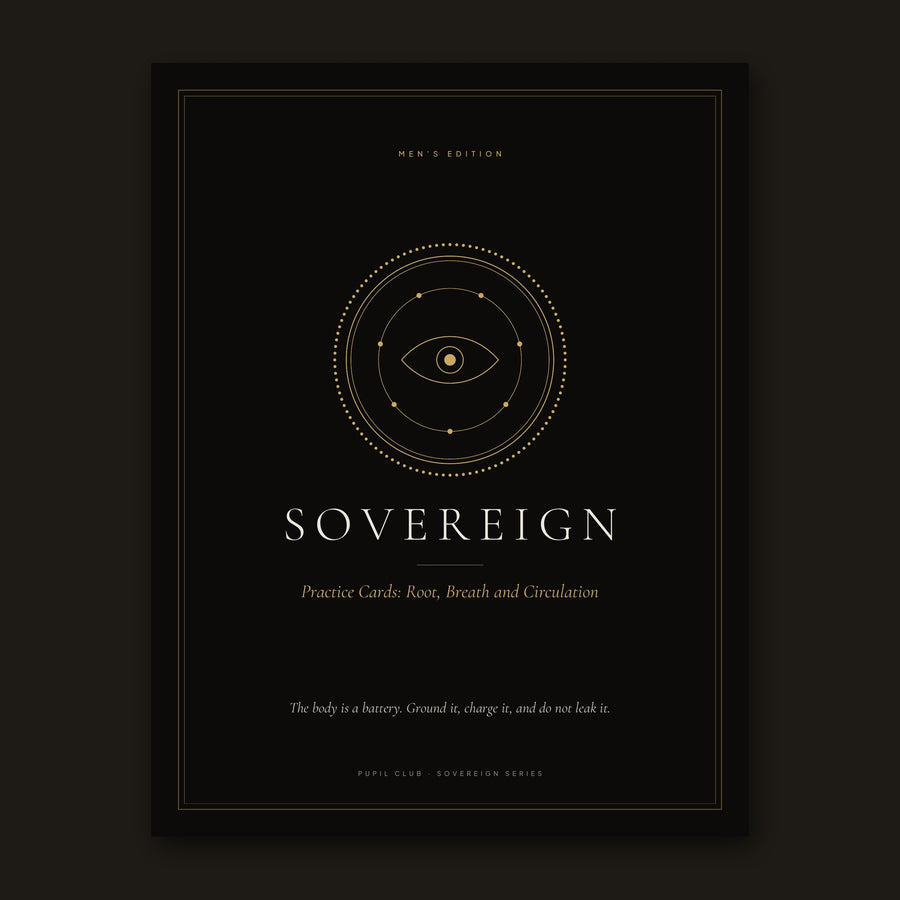 Sovereign Practice Cards for Men: Root, Breath and Circulation